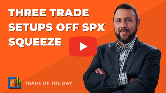Three Trade Setups Off SPX Squeeze
