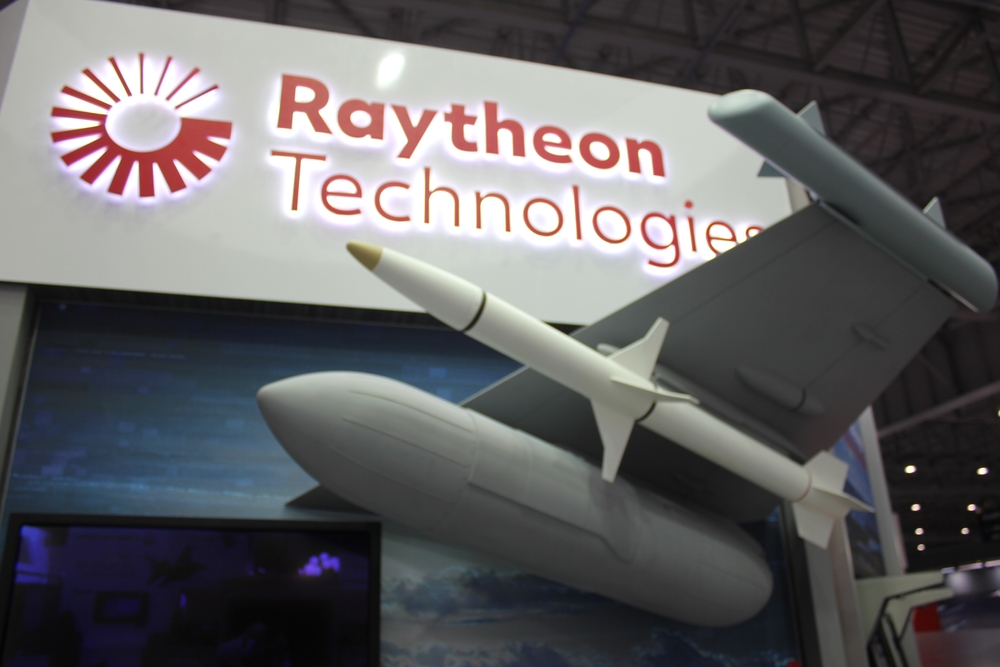 Image of a Raytheon Technologies display