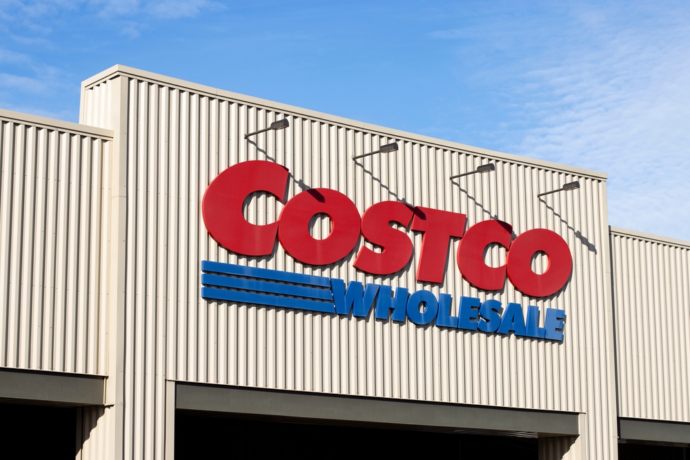 An image of a Costco building