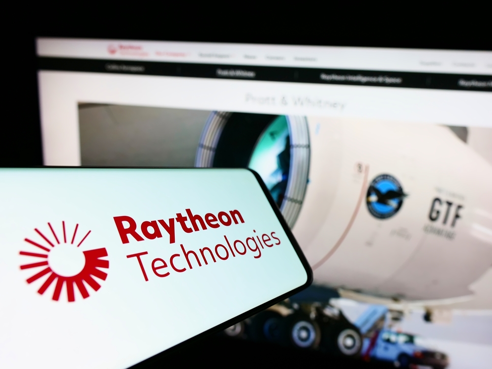 Image of the Raytheon Technologies Logo