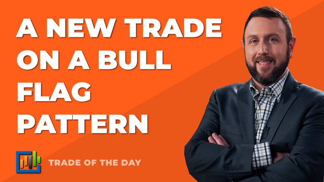 A New Trade on a Bull Flag Pattern